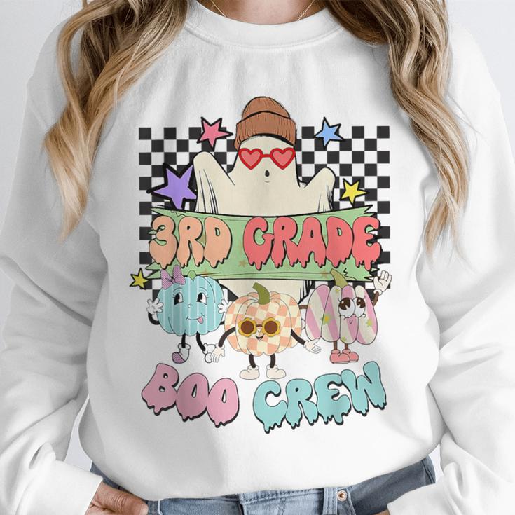 3rd Grade Boo Crew Third Grade Halloween Costume Teacher Kid Unisex Sweatshirt, novelty gifts, funny gifts 3rd Grade Boo Crew Third Grade Halloween Costume Teacher Kid Unisex Sweatshirt, novelty gifts, funny gifts