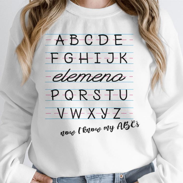ABC Elemeno Shirt Alphabet Kindergarten Preschool Teacher Unisex Sweatshirt, novelty gifts, funny gifts ABC Elemeno Shirt Alphabet Kindergarten Preschool Teacher Unisex Sweatshirt, novelty gifts, funny gifts