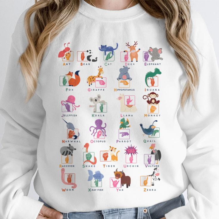 American Sign Language For Teachers ASL Alphabet Unisex Sweatshirt, novelty gifts, funny gifts American Sign Language For Teachers ASL Alphabet Unisex Sweatshirt, novelty gifts, funny gifts