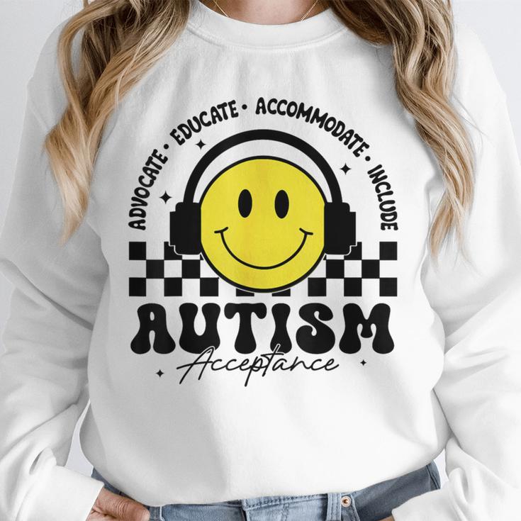 Autism Awareness Acceptance Special Education Teacher Kids Unisex Sweatshirt, novelty gifts, funny gifts