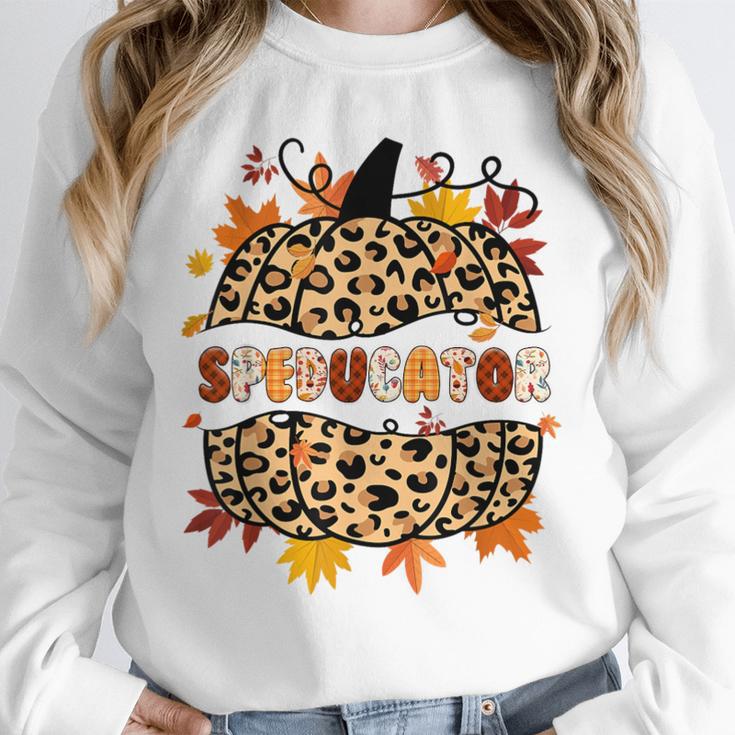 Autumn Fall SPED ED Teacher Thankful Grateful Pumpkin Retro Unisex Sweatshirt, novelty gifts, funny gifts Autumn Fall SPED ED Teacher Thankful Grateful Pumpkin Retro Unisex Sweatshirt, novelty gifts, funny gifts