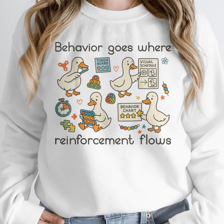 Behavior Analyst Silly Goose RBT ABA Therapy Sped Teacher Unisex Sweatshirt, novelty gifts, funny gifts Behavior Analyst Silly Goose RBT ABA Therapy Sped Teacher Unisex Sweatshirt, novelty gifts, funny gifts