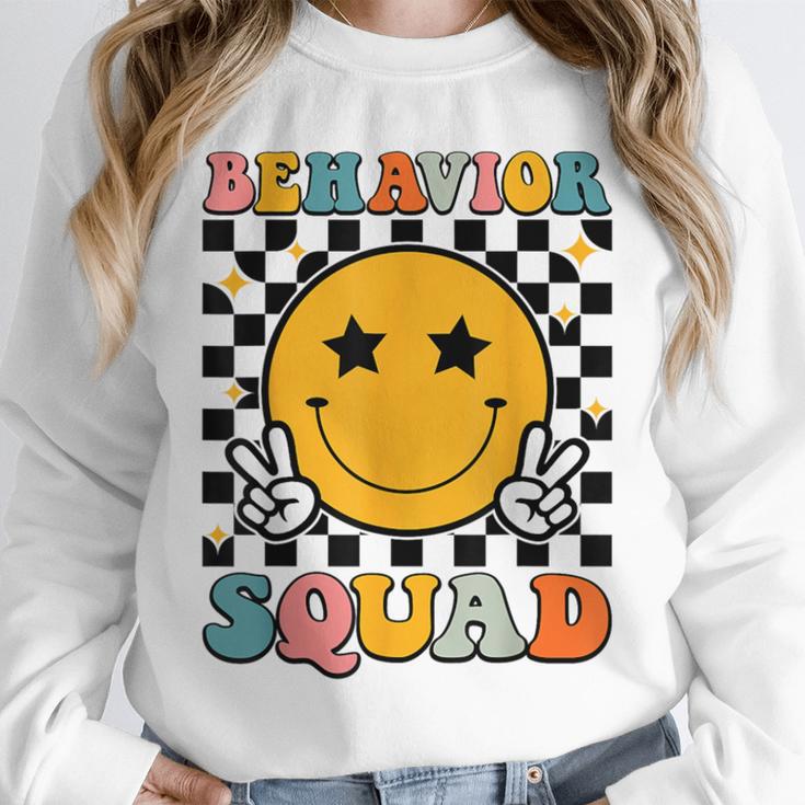 Behavior Squad Specialist Analyst Behavior Teacher Retro Unisex Sweatshirt, novelty gifts, funny gifts Behavior Squad Specialist Analyst Behavior Teacher Retro Unisex Sweatshirt, novelty gifts, funny gifts