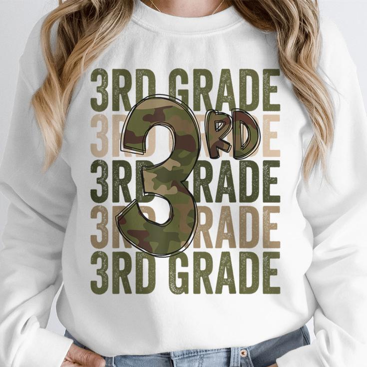 Camo Team 3rd Grade Squad Back To School Teacher Kids Boys Unisex Sweatshirt, novelty gifts, funny gifts Camo Team 3rd Grade Squad Back To School Teacher Kids Boys Unisex Sweatshirt, novelty gifts, funny gifts