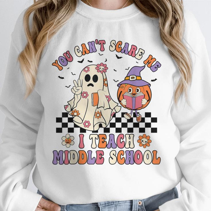 You Can't Scare Me I Teach Middle School Halloween Teacher Unisex Sweatshirt, novelty gifts, funny gifts You Can't Scare Me I Teach Middle School Halloween Teacher Unisex Sweatshirt, novelty gifts, funny gifts
