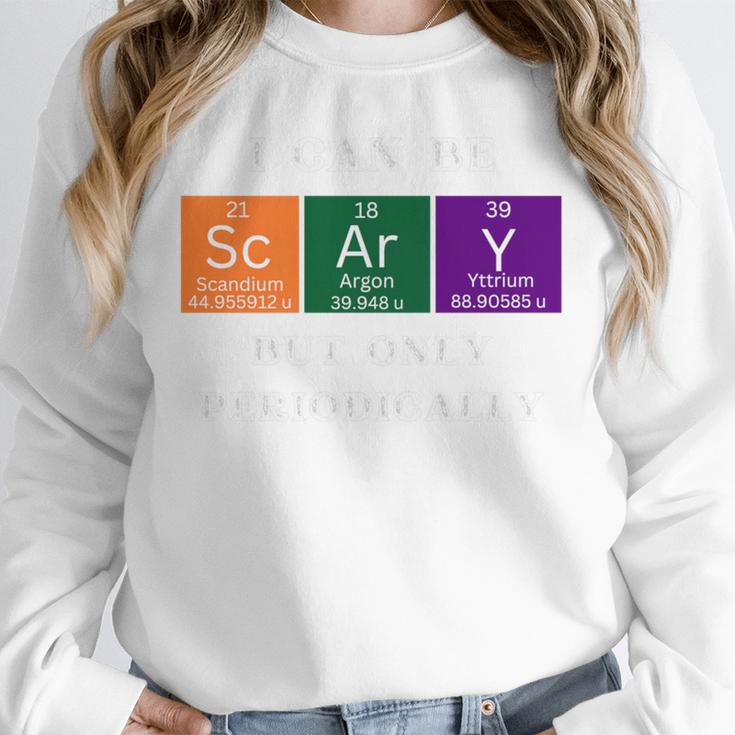 Chemisty Science Teacher Periodic Table Halloween Unisex Sweatshirt, novelty gifts, funny gifts