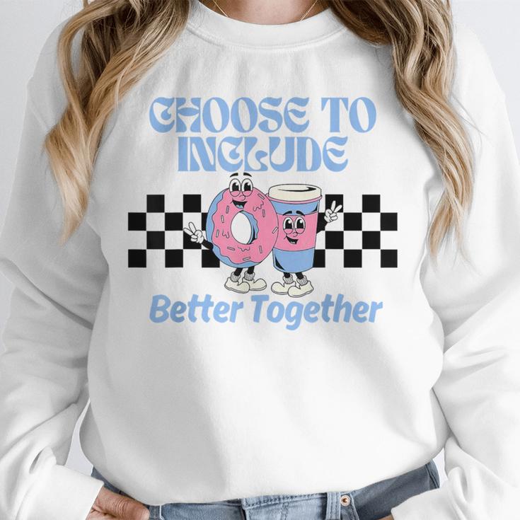 Choose To Include Special Education Teacher Autism Awareness Unisex Sweatshirt, novelty gifts, funny gifts