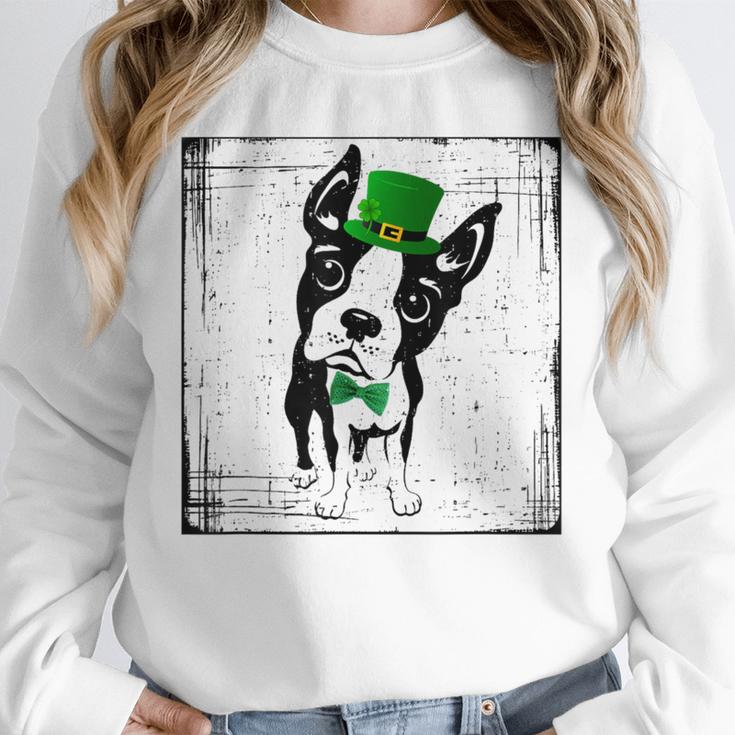 Cool Saint Patrick's Boston Terrier T Shirt For Dogs Lovers Unisex Sweatshirt, novelty gifts, funny gifts
