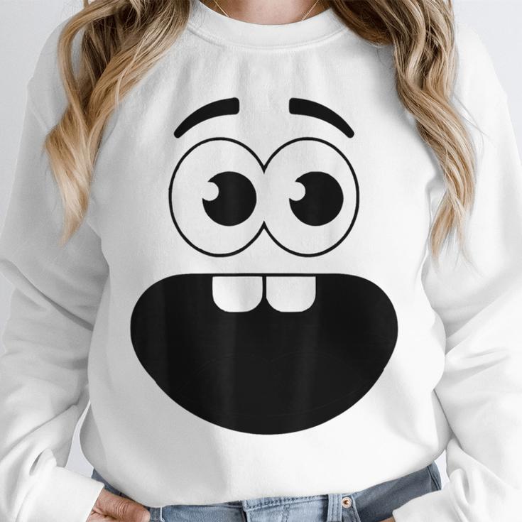 Creepy Carrots Face Teacher Halloween Costume Matching Unisex Sweatshirt, novelty gifts, funny gifts