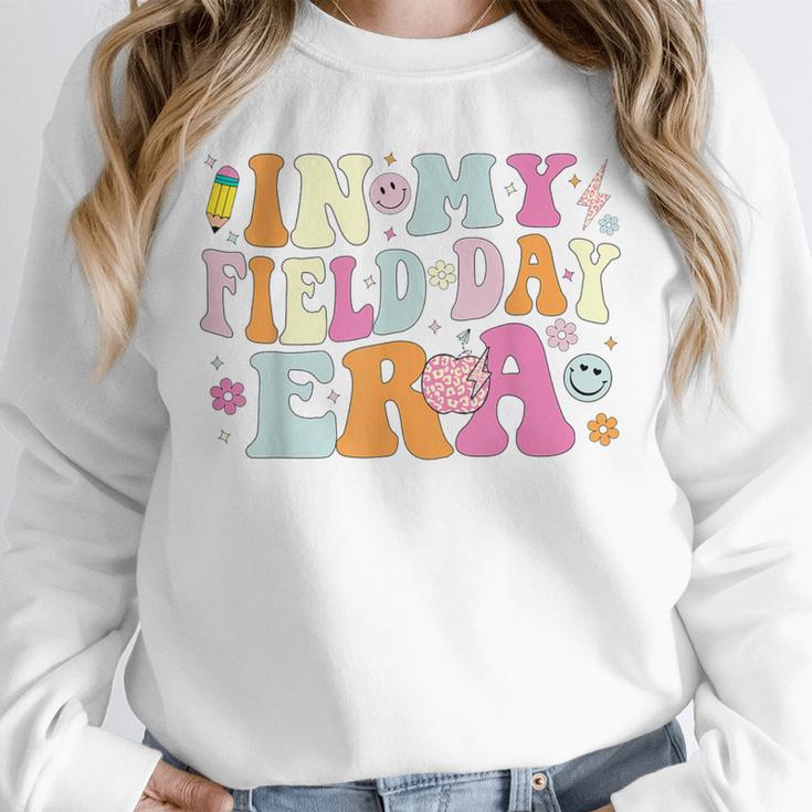 In My Field Day Era Teacher Kids Cute Groovy Field Day Unisex Sweatshirt, novelty gifts, funny gifts In My Field Day Era Teacher Kids Cute Groovy Field Day Unisex Sweatshirt, novelty gifts, funny gifts