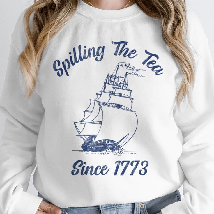 Fun 4th Of July Spilling The Tea Since 1773 History Teacher Unisex Sweatshirt, novelty gifts, funny gifts Fun 4th Of July Spilling The Tea Since 1773 History Teacher Unisex Sweatshirt, novelty gifts, funny gifts
