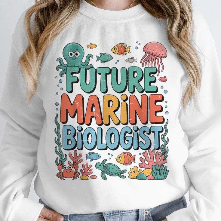 Future Marine Biologist Student Biology Teacher Kids Unisex Sweatshirt, novelty gifts, funny gifts Future Marine Biologist Student Biology Teacher Kids Unisex Sweatshirt, novelty gifts, funny gifts