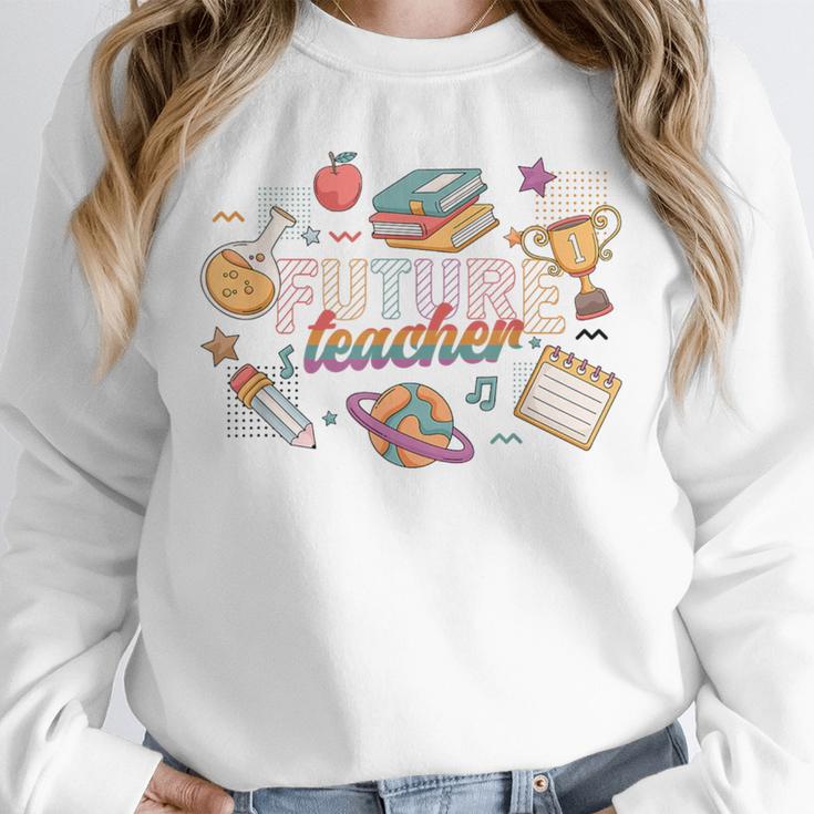 Future Teacher Costume For Kids Unisex Sweatshirt, novelty gifts, funny gifts