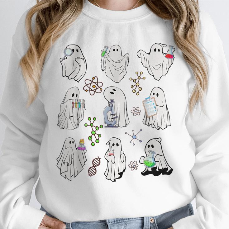 Ghost Science Teacher Chemistry Laboratory Halloween Costume Unisex Sweatshirt, novelty gifts, funny gifts Ghost Science Teacher Chemistry Laboratory Halloween Costume Unisex Sweatshirt, novelty gifts, funny gifts