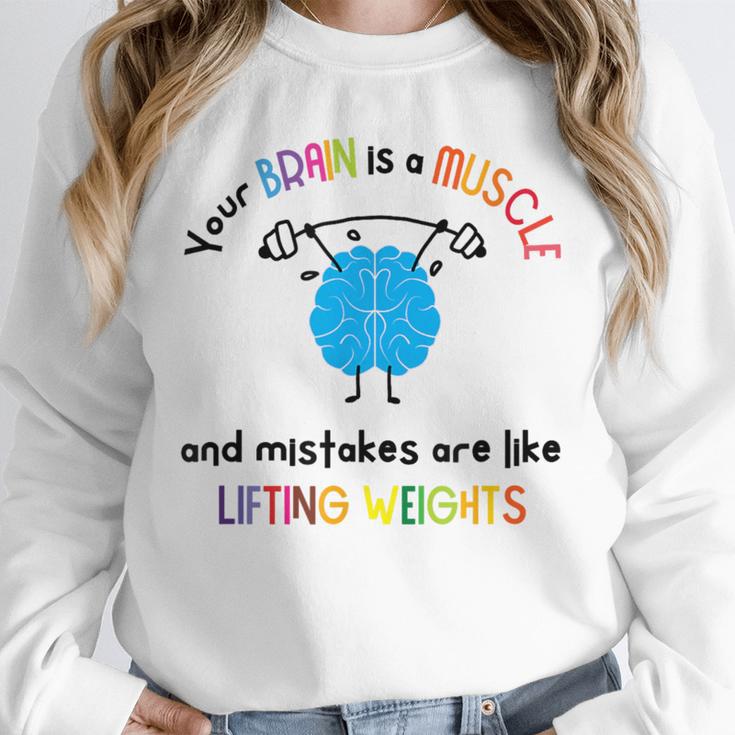 Growth Mindset Tee Teacher Quotes Men Women Kids Unisex Sweatshirt, novelty gifts, funny gifts