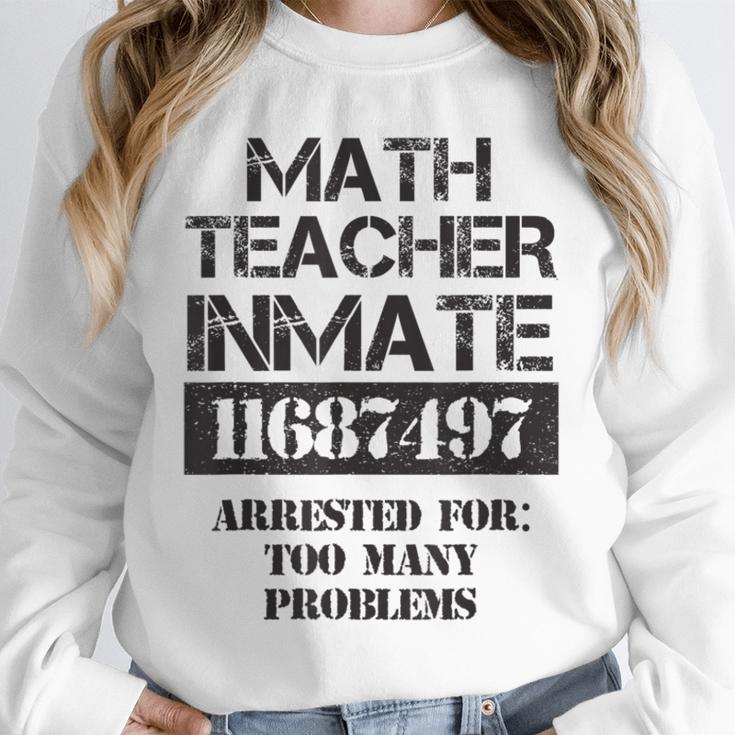 Halloween Math Teacher Prisoner Costume Unisex Sweatshirt, novelty gifts, funny gifts Halloween Math Teacher Prisoner Costume Unisex Sweatshirt, novelty gifts, funny gifts