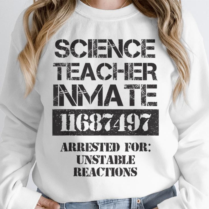 Halloween Science Teacher Prisoner Costume Unisex Sweatshirt, novelty gifts, funny gifts Halloween Science Teacher Prisoner Costume Unisex Sweatshirt, novelty gifts, funny gifts