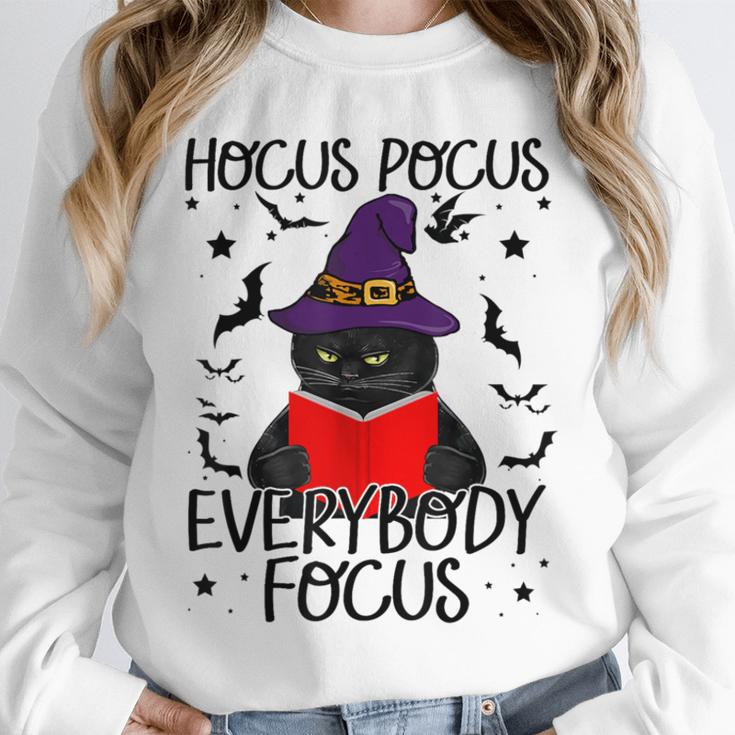 Hocus Pocus Everybody Focus Halloween Teacher For Men Women Unisex Sweatshirt, novelty gifts, funny gifts Hocus Pocus Everybody Focus Halloween Teacher For Men Women Unisex Sweatshirt, novelty gifts, funny gifts