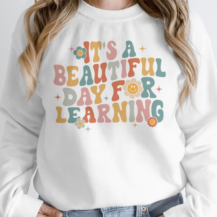 It's a Beautiful Day For Learning Teacher Students Men Women Unisex Sweatshirt, novelty gifts, funny gifts It's a Beautiful Day For Learning Teacher Students Men Women Unisex Sweatshirt, novelty gifts, funny gifts