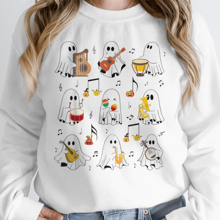 It's A Bootiful Day To Make Music Ghost Teacher Unisex Sweatshirt, novelty gifts, funny gifts