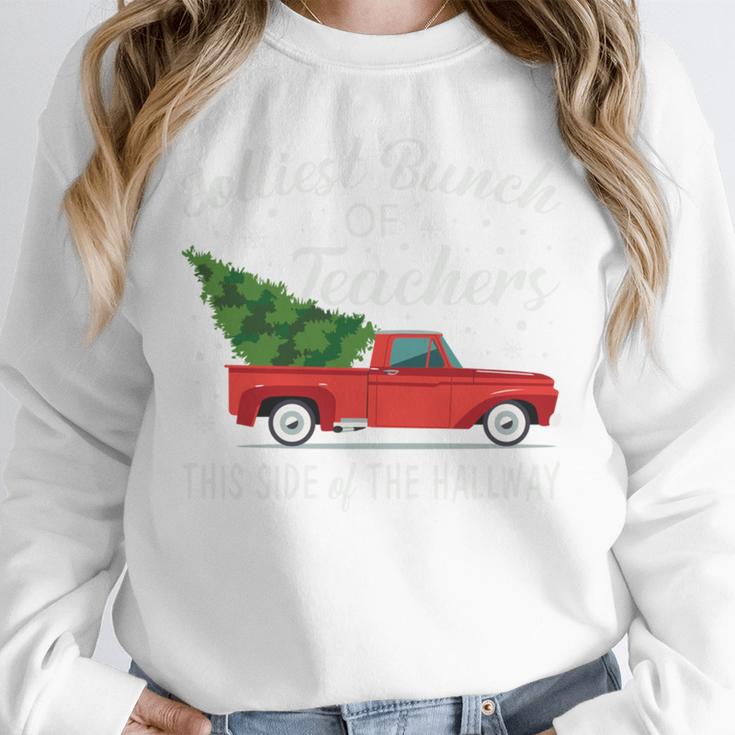 Jolliest Bunch Of Teachers This Side Of The Hallway Unisex Sweatshirt, novelty gifts, funny gifts Jolliest Bunch Of Teachers This Side Of The Hallway Unisex Sweatshirt, novelty gifts, funny gifts