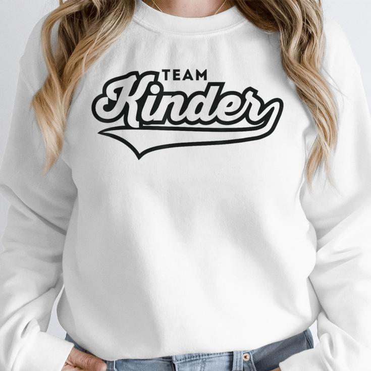 Kindergarten TEAM School Teacher Kinder Baseball-Style Shirt Unisex Sweatshirt, novelty gifts, funny gifts