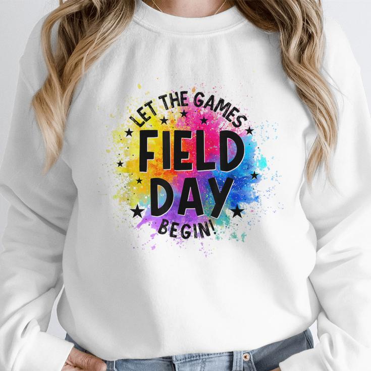 Let The Games Begin Field Day Fun Day Teachers Boys Girls Unisex Sweatshirt, novelty gifts, funny gifts Let The Games Begin Field Day Fun Day Teachers Boys Girls Unisex Sweatshirt, novelty gifts, funny gifts