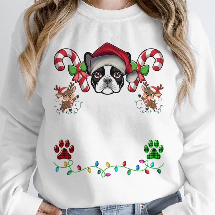 Most Likely Decorate Her Boston Terrier Dog Ugly Christmas Unisex Sweatshirt, novelty gifts, funny gifts