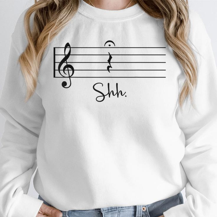 Music Notes Shirt Shh Quarter Fermata Teacher Unisex Sweatshirt, novelty gifts, funny gifts Music Notes Shirt Shh Quarter Fermata Teacher Unisex Sweatshirt, novelty gifts, funny gifts