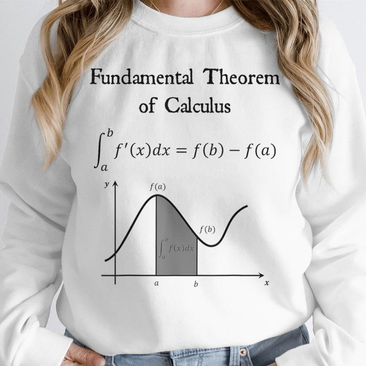 Nerdy Fundamental Theorem Of Calculus Math Teacher Geek Unisex Sweatshirt, novelty gifts, funny gifts