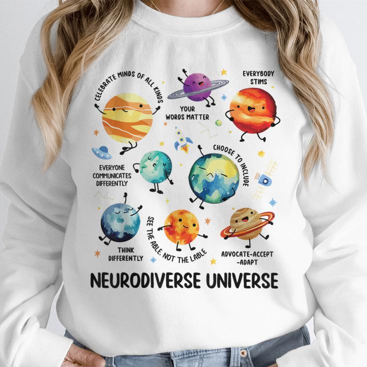 Neurodiverse Universe Space Planet Special Education Teacher Unisex Sweatshirt, novelty gifts, funny gifts Neurodiverse Universe Space Planet Special Education Teacher Unisex Sweatshirt, novelty gifts, funny gifts