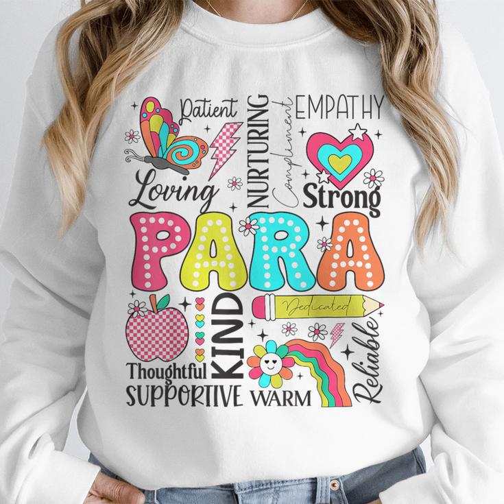 Para Paraprofessional Paraeducator Teacher Back To School Unisex Sweatshirt, novelty gifts, funny gifts Para Paraprofessional Paraeducator Teacher Back To School Unisex Sweatshirt, novelty gifts, funny gifts