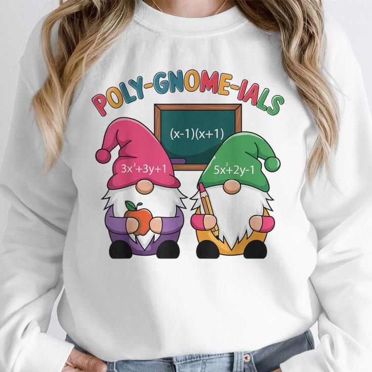 Poly-Gnome-Ials Algebra Teacher Calcul Teacher Unisex Sweatshirt, novelty gifts, funny gifts Poly-Gnome-Ials Algebra Teacher Calcul Teacher Unisex Sweatshirt, novelty gifts, funny gifts