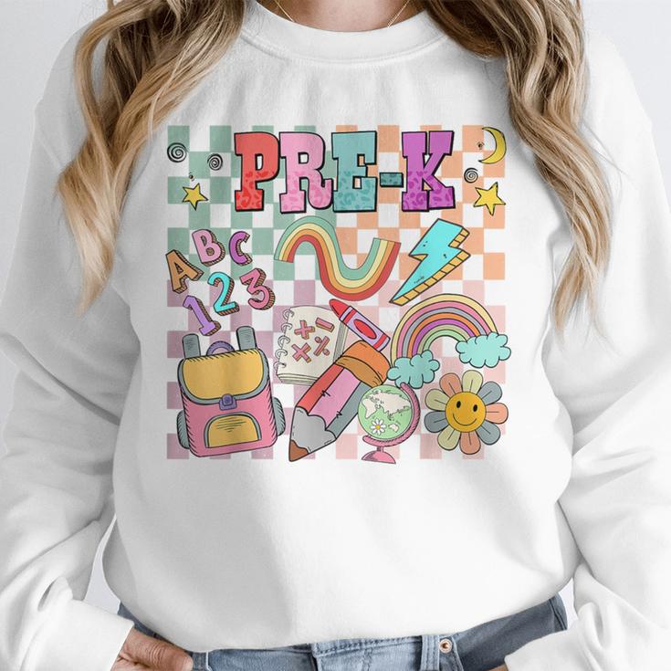 Pre K Back To School Teacher Student Men Women Kids Unisex Sweatshirt, novelty gifts, funny gifts Pre K Back To School Teacher Student Men Women Kids Unisex Sweatshirt, novelty gifts, funny gifts