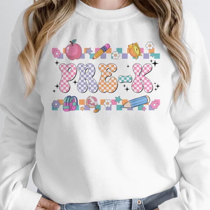 Pre-K Back To School Teachers Kids 1st Day Of School Unisex Sweatshirt, novelty gifts, funny gifts Pre-K Back To School Teachers Kids 1st Day Of School Unisex Sweatshirt, novelty gifts, funny gifts