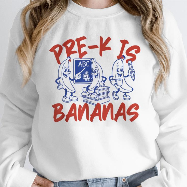 Pre-K Is Bananas Teacher Back To School Chaos Coordinator Unisex Sweatshirt, novelty gifts, funny gifts Pre-K Is Bananas Teacher Back To School Chaos Coordinator Unisex Sweatshirt, novelty gifts, funny gifts