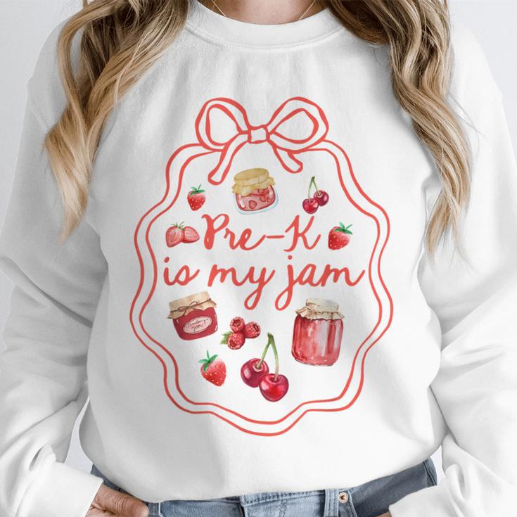 Preschool Pre-K Is My Jam Strawberry Girl Teacher Kids Unisex Sweatshirt, novelty gifts, funny gifts Preschool Pre-K Is My Jam Strawberry Girl Teacher Kids Unisex Sweatshirt, novelty gifts, funny gifts
