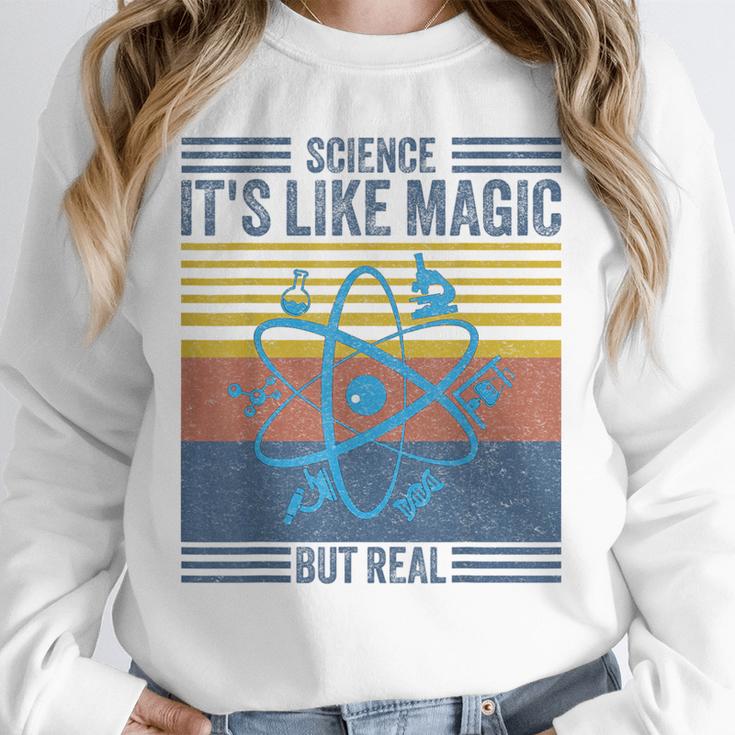 Science It's Like Magic But Real Science Teacher Geek Nerd Unisex Sweatshirt, novelty gifts, funny gifts Science It's Like Magic But Real Science Teacher Geek Nerd Unisex Sweatshirt, novelty gifts, funny gifts