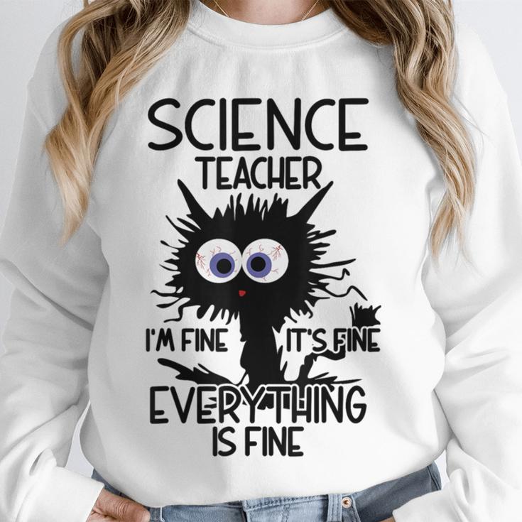 Science Teacher Appreciation Merch -Adults -Youth Grey Classic Fit Modern Science Theme Cartoon Unisex Sweatshirt, novelty gifts, funny gifts Science Teacher Appreciation Merch -Adults -Youth Grey Classic Fit Modern Science Theme Cartoon Unisex Sweatshirt, novelty gifts, funny gifts