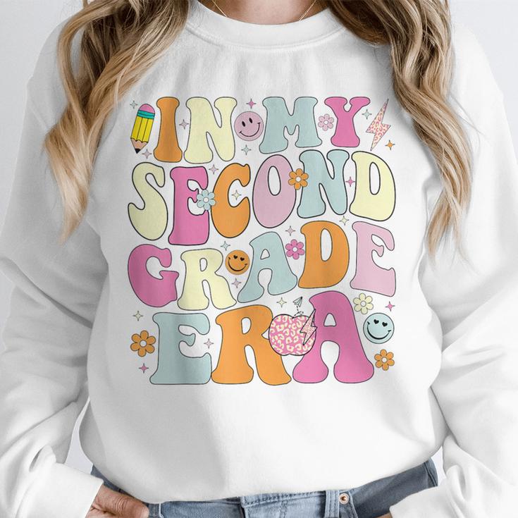 In My Second Grade Era 2nd Grade Girl Teacher Back To School Unisex Sweatshirt, novelty gifts, funny gifts In My Second Grade Era 2nd Grade Girl Teacher Back To School Unisex Sweatshirt, novelty gifts, funny gifts
