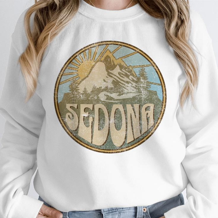 Sedona Arizona Nature Mountains Hiking Outdoors Unisex Sweatshirt, novelty gifts, funny gifts
