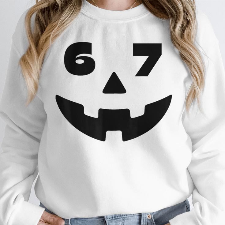 Six Seven Halloween Costume For Students Teachers 6 7 Unisex Sweatshirt, novelty gifts, funny gifts Six Seven Halloween Costume For Students Teachers 6 7 Unisex Sweatshirt, novelty gifts, funny gifts