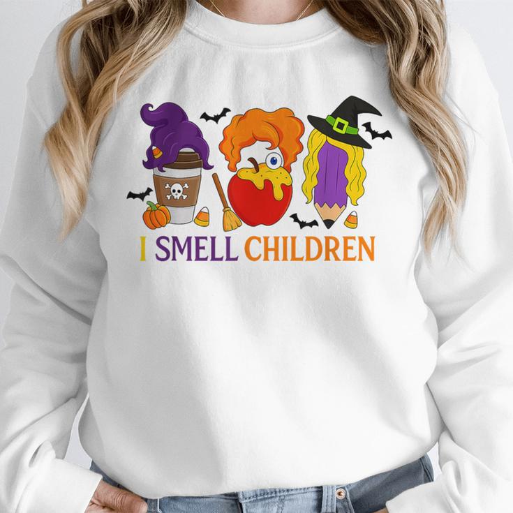 I Smell Children Witch Teacher Halloween Trick Or Teach Unisex Sweatshirt, novelty gifts, funny gifts I Smell Children Witch Teacher Halloween Trick Or Teach Unisex Sweatshirt, novelty gifts, funny gifts