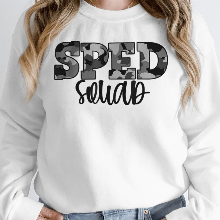 Special Education Squad Camo SPED Teacher Unisex Sweatshirt, novelty gifts, funny gifts Special Education Squad Camo SPED Teacher Unisex Sweatshirt, novelty gifts, funny gifts