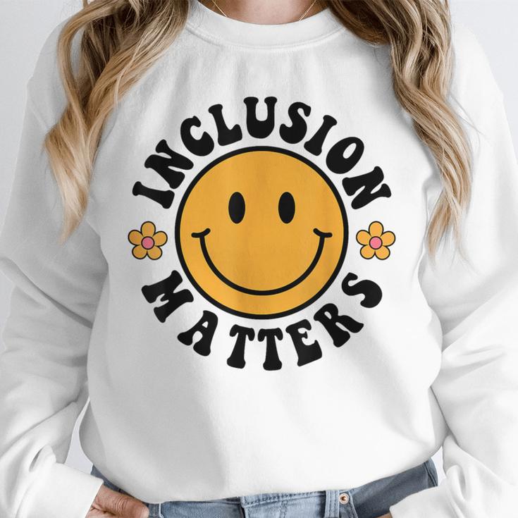 Special Education Teacher Autism Awareness Inclusion Matters Unisex Sweatshirt, novelty gifts, funny gifts Special Education Teacher Autism Awareness Inclusion Matters Unisex Sweatshirt, novelty gifts, funny gifts