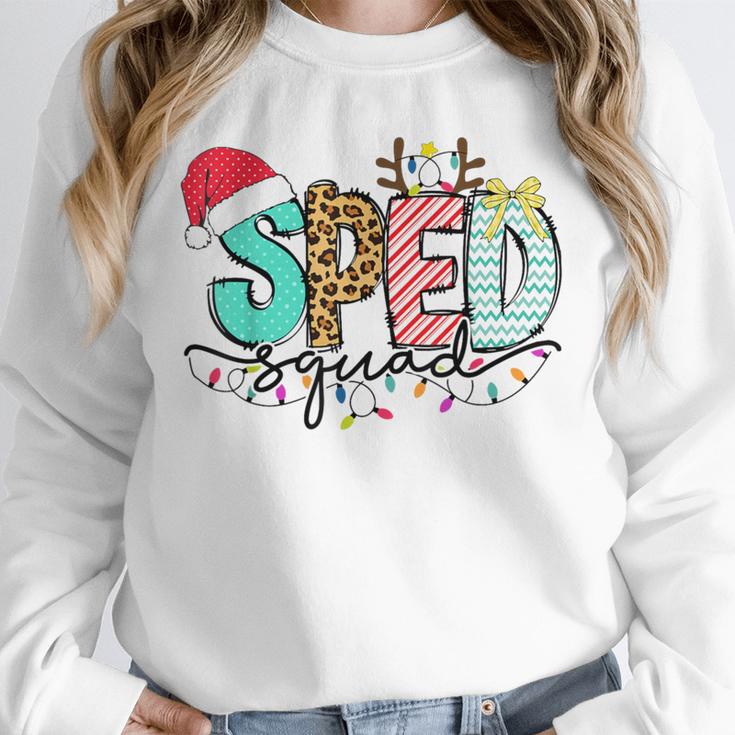 SPED Squad Special Education Teacher Autism Christmas Women Unisex Sweatshirt, novelty gifts, funny gifts SPED Squad Special Education Teacher Autism Christmas Women Unisex Sweatshirt, novelty gifts, funny gifts