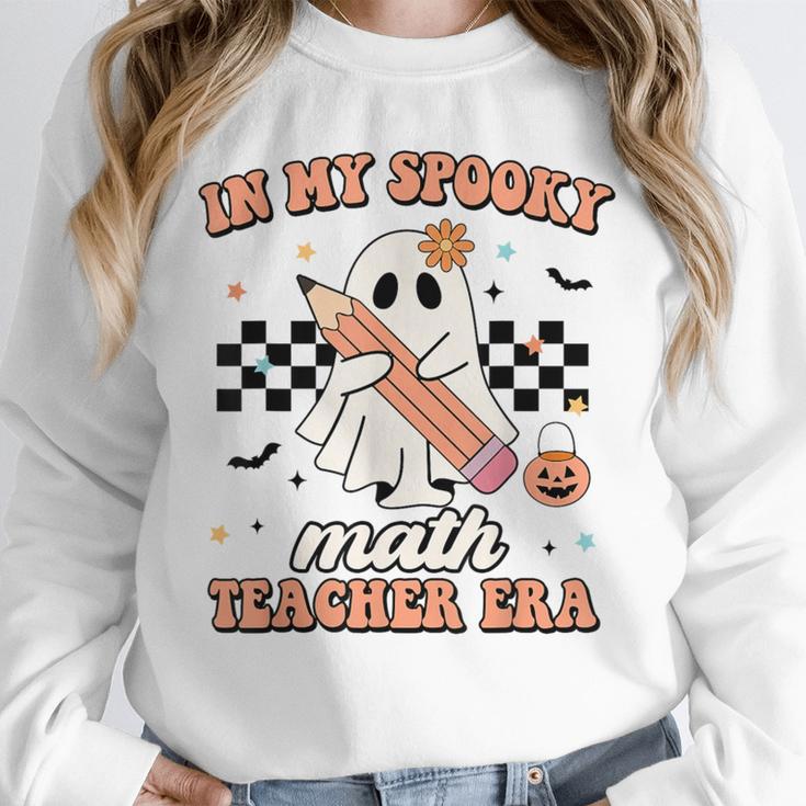 In My Spooky Math Teacher Era Groovy Retro Halloween Costume For Men Women Unisex Sweatshirt, novelty gifts, funny gifts In My Spooky Math Teacher Era Groovy Retro Halloween Costume For Men Women Unisex Sweatshirt, novelty gifts, funny gifts