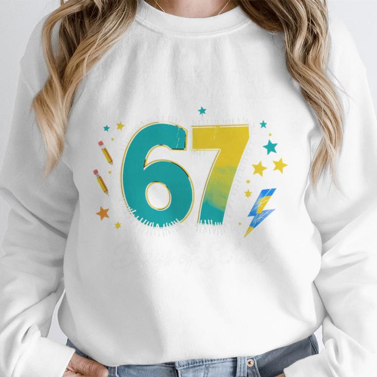 I Survived 67 Days Of School Teachers Students Meme Unisex Sweatshirt, novelty gifts, funny gifts I Survived 67 Days Of School Teachers Students Meme Unisex Sweatshirt, novelty gifts, funny gifts