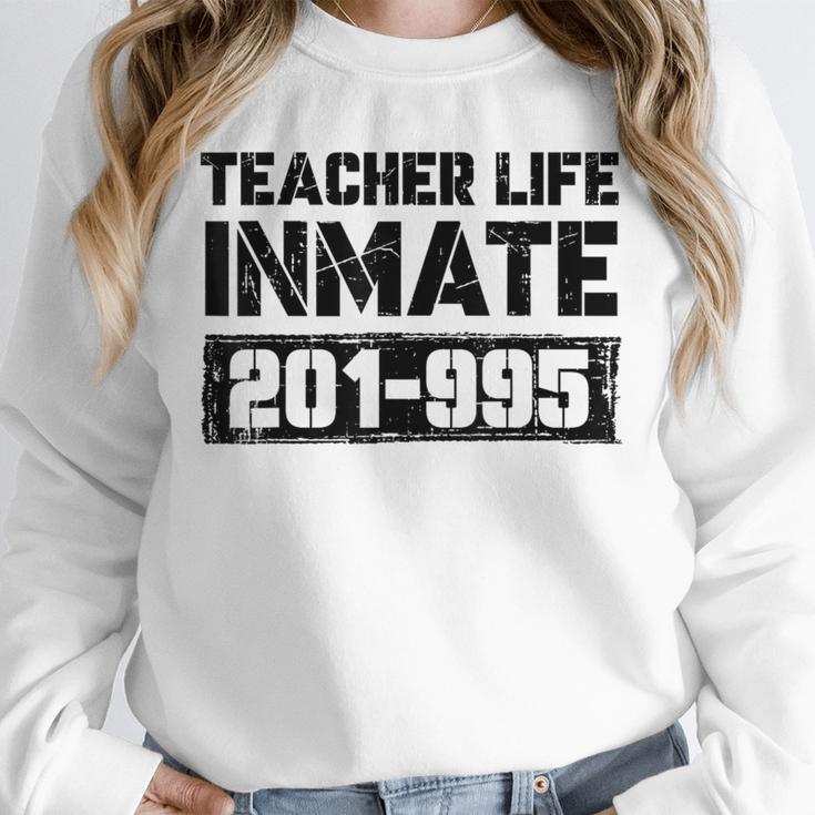 Teacher Life Jail Inmate Prisoner Halloween Costume Unisex Sweatshirt, novelty gifts, funny gifts Teacher Life Jail Inmate Prisoner Halloween Costume Unisex Sweatshirt, novelty gifts, funny gifts