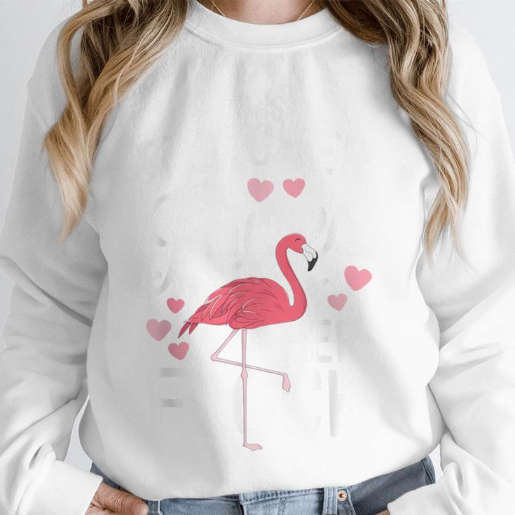 This Teacher Loves Her Flock Flamingo Teacher Class Unisex Sweatshirt, novelty gifts, funny gifts This Teacher Loves Her Flock Flamingo Teacher Class Unisex Sweatshirt, novelty gifts, funny gifts